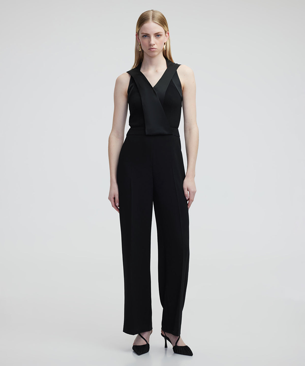 Zoomed Mixed Jumpsuit