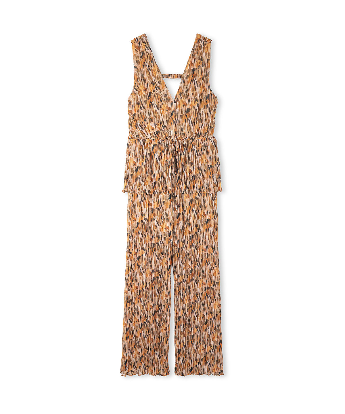 Zoomed Patterned Jumpsuit
