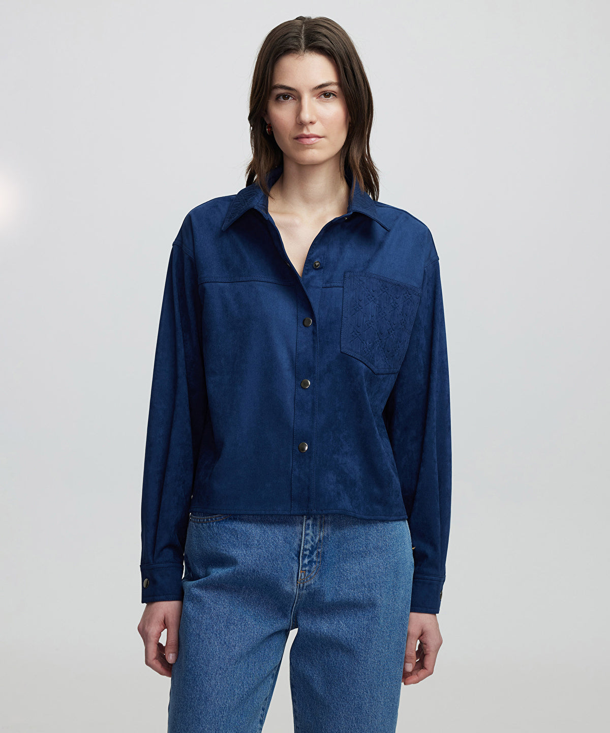 Monogram Detailed Shirt