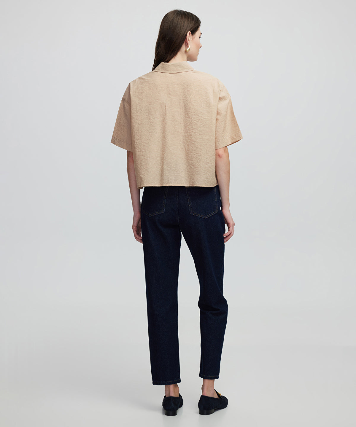 Monogram embroidered shirt