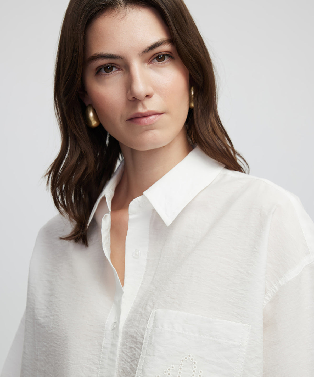 Monogram Embroidered Shirt