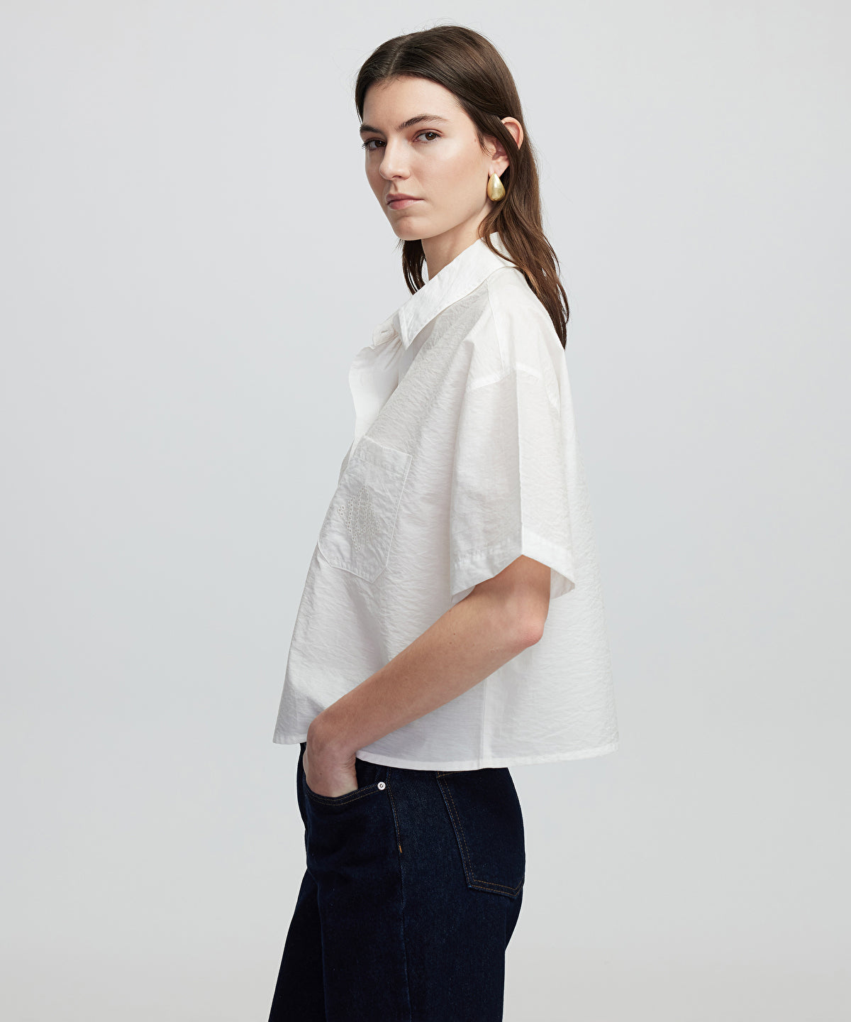 Monogram Embroidered Shirt