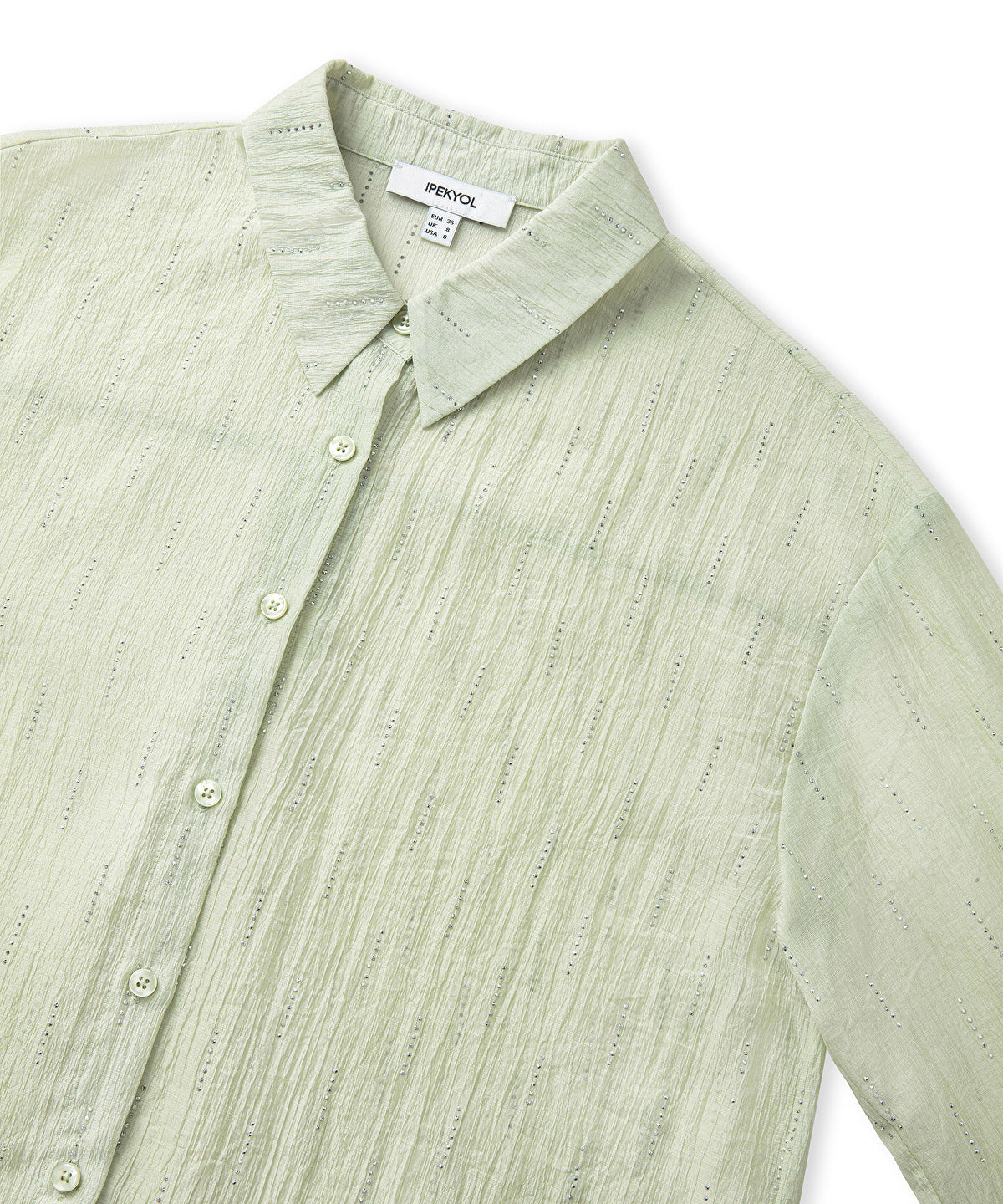 Zoomed Rhinestone Shirt