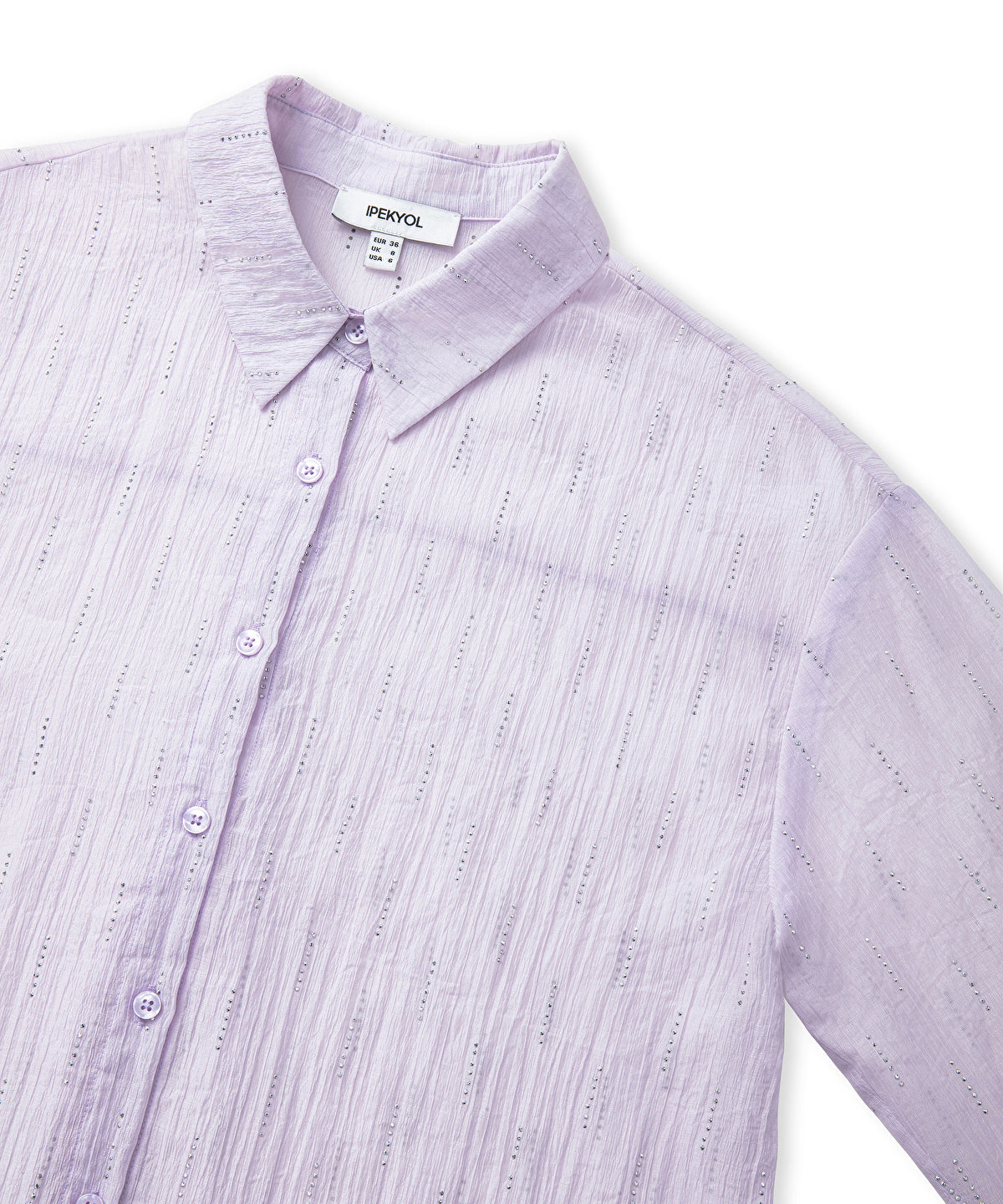 Zoomed Rhinestone Shirt