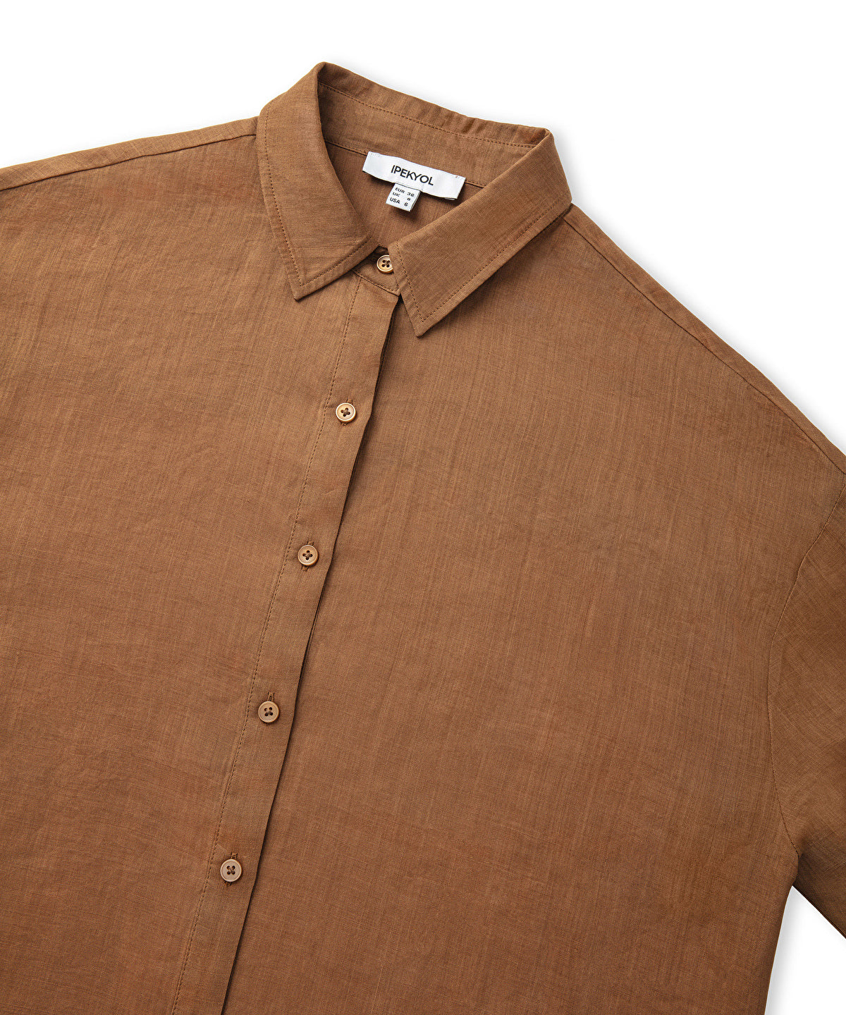 Relaxed Fit Linen Shirt