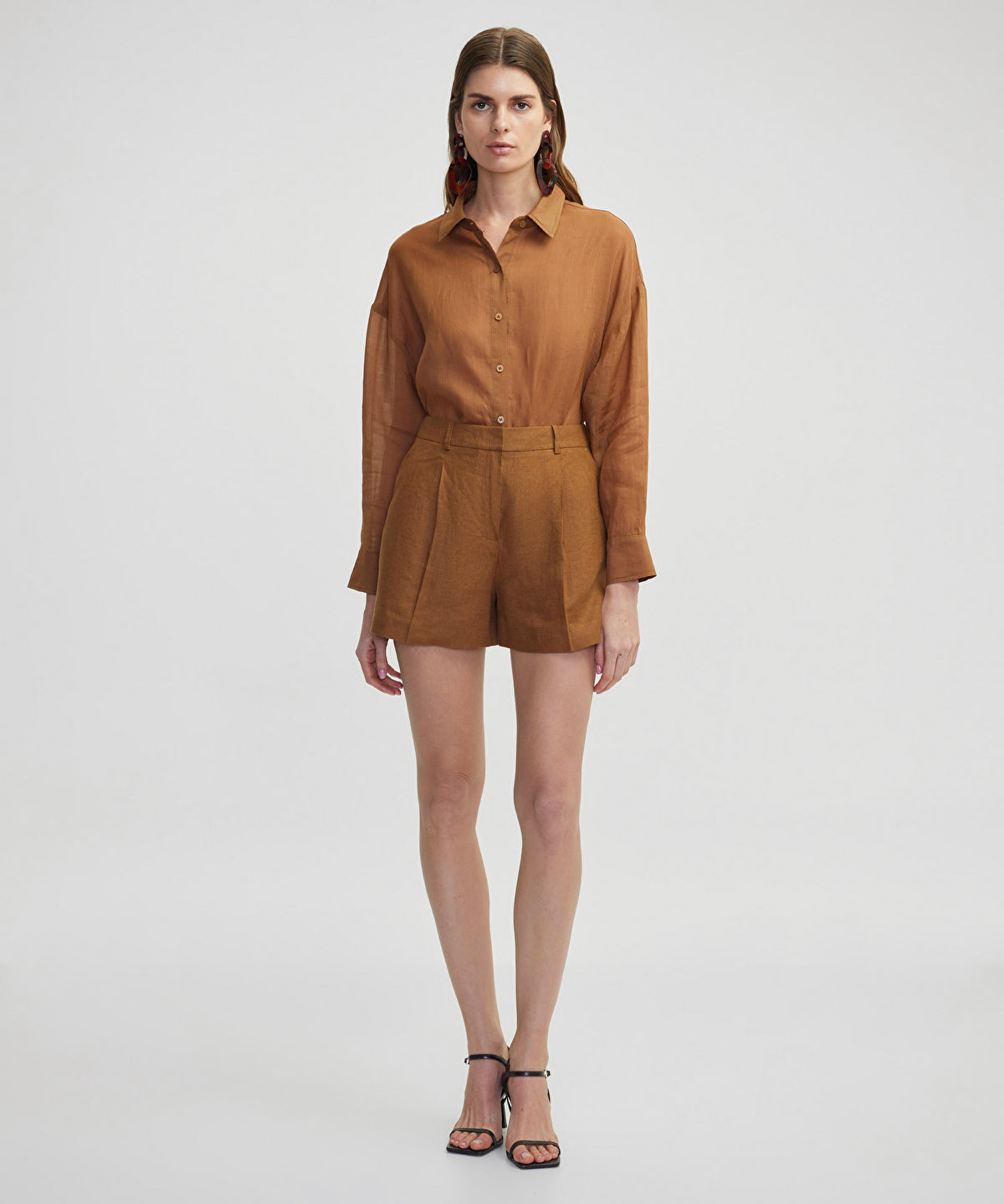 Relaxed Fit Linen Shirt