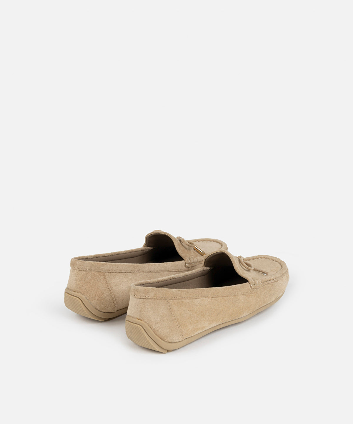 Zoomed Loafers With Bow