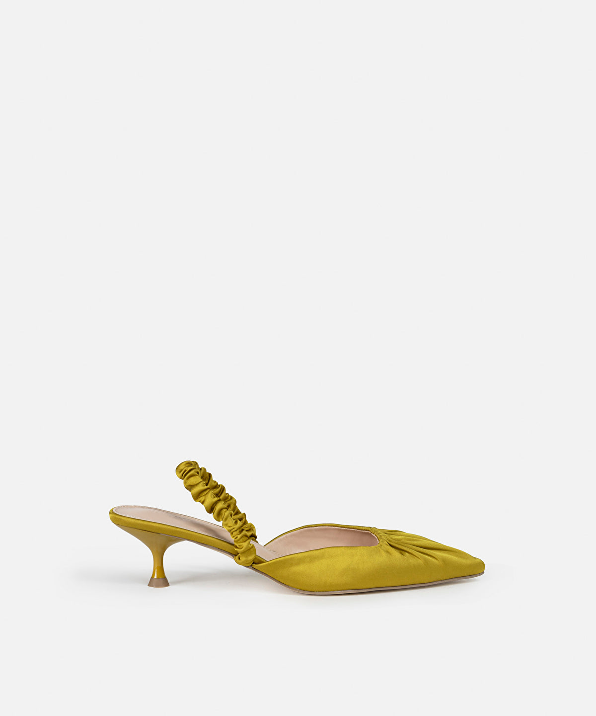 Zoomed Heeled Sandals With Elastic Band