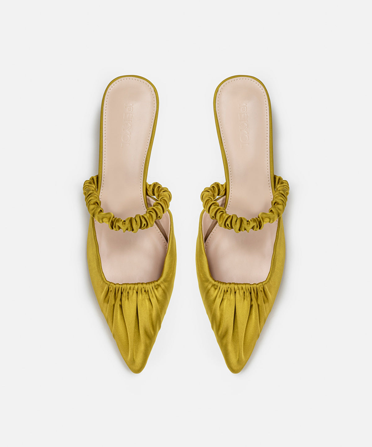 Zoomed Heeled Sandals With Elastic Band