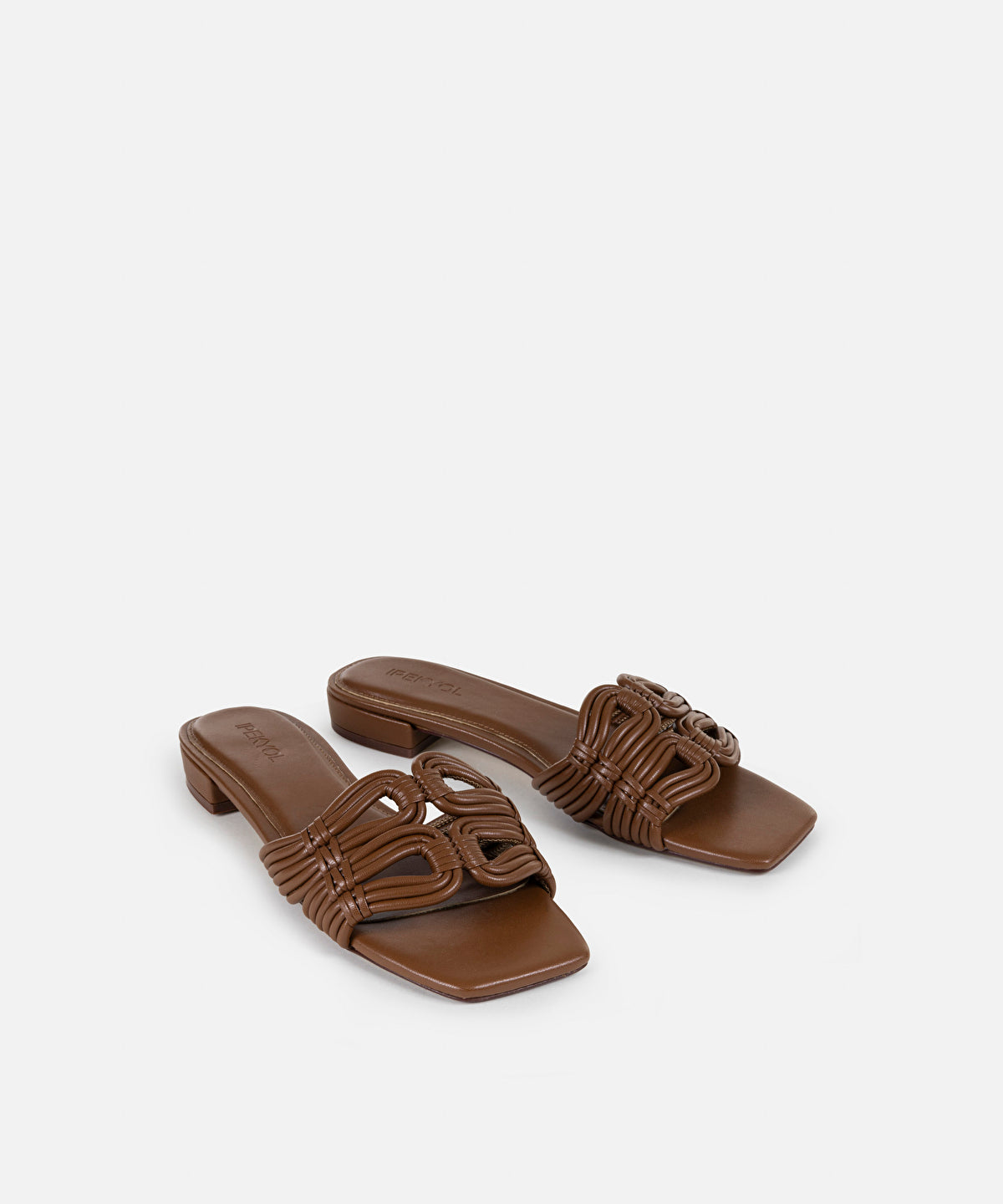 Spiral Strap Slippers