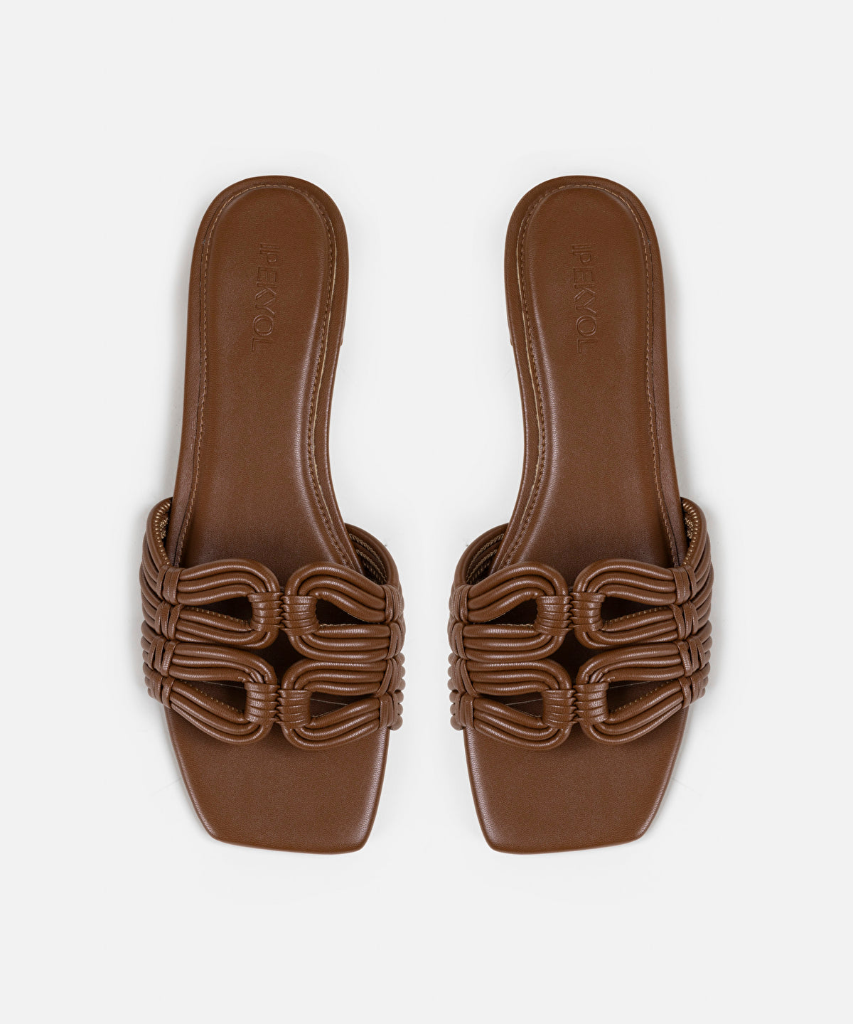 Spiral Strap Slippers