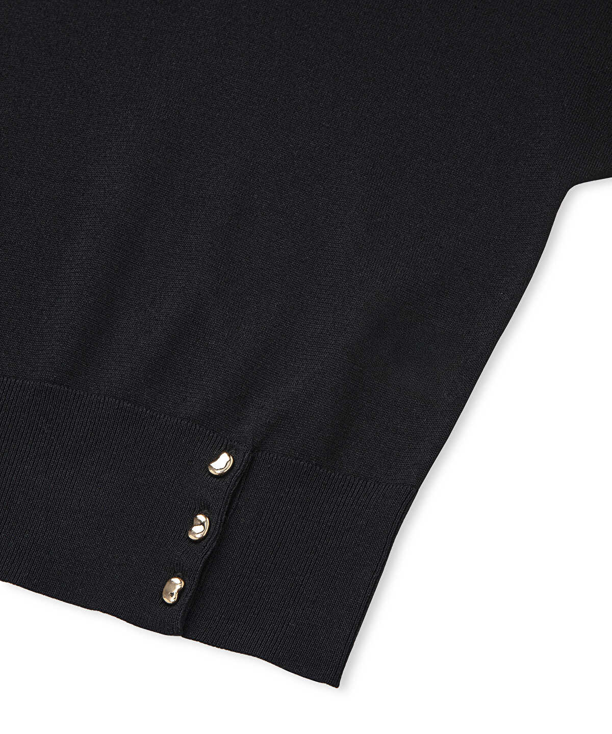 Buttoned Knit Top