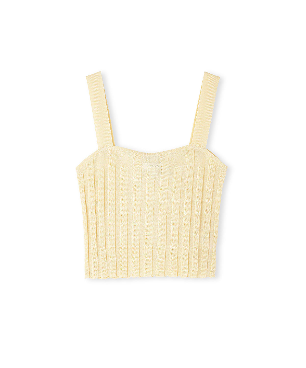 Strappy knit top