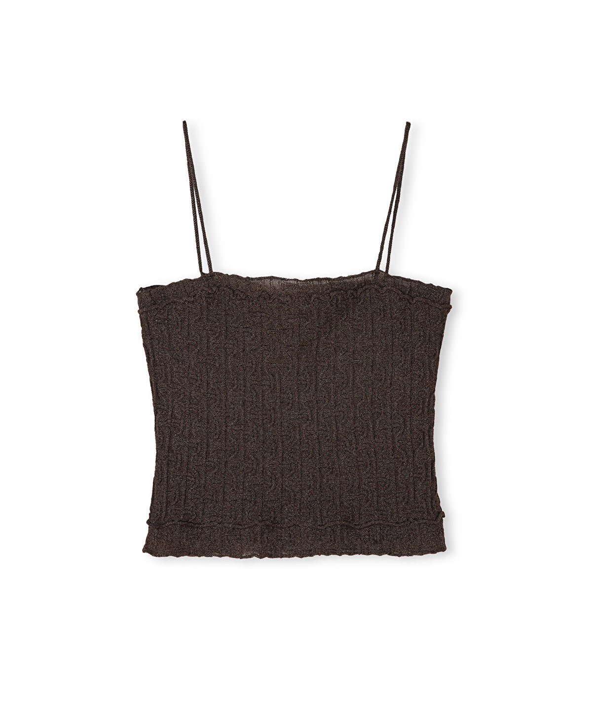 Zoomed Knit Top With Lurex Thread