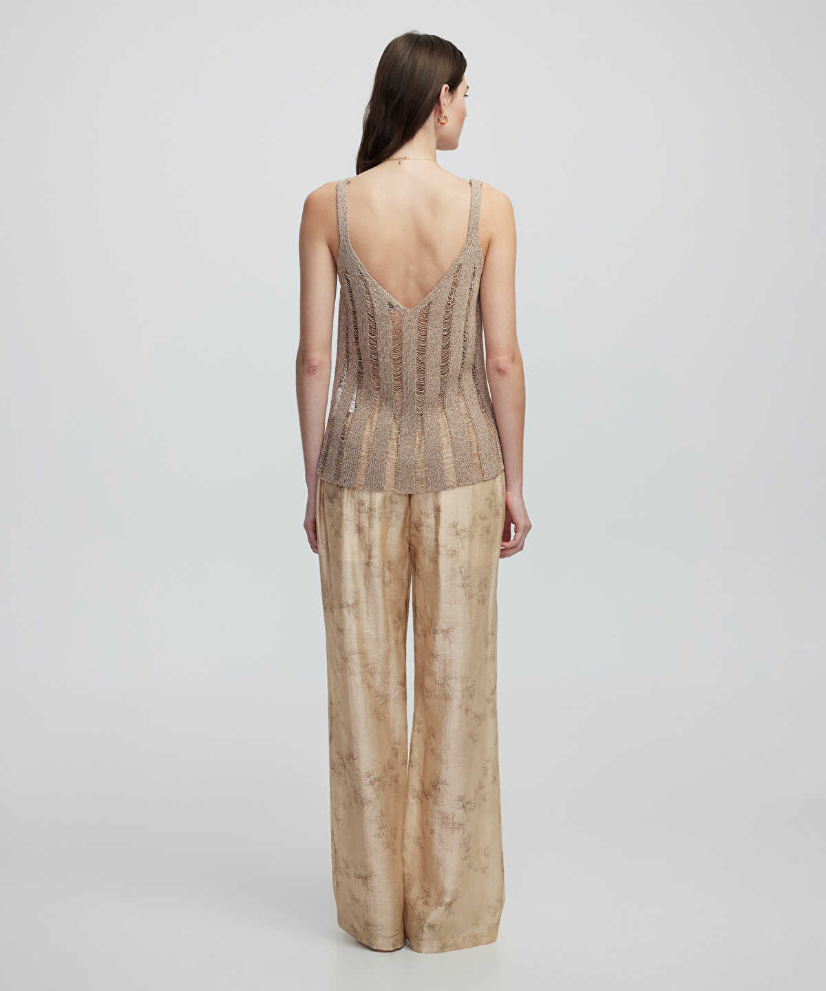 Openwork Knit Top