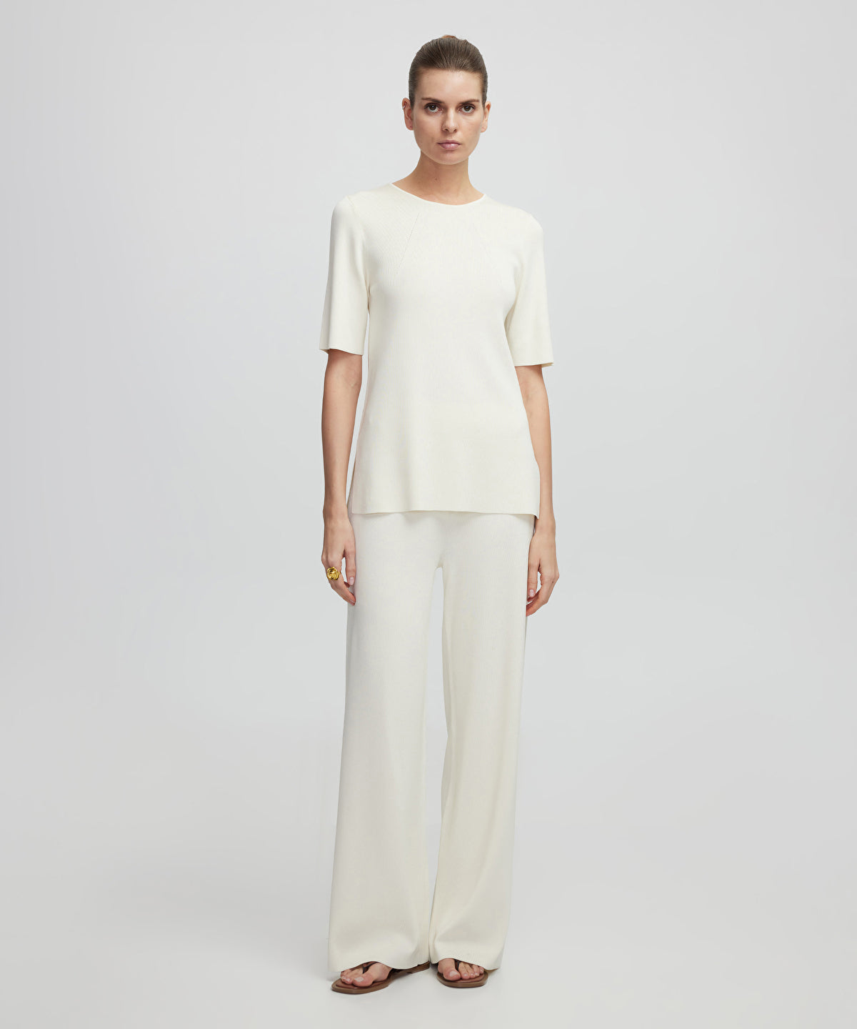 Slim fit knit top