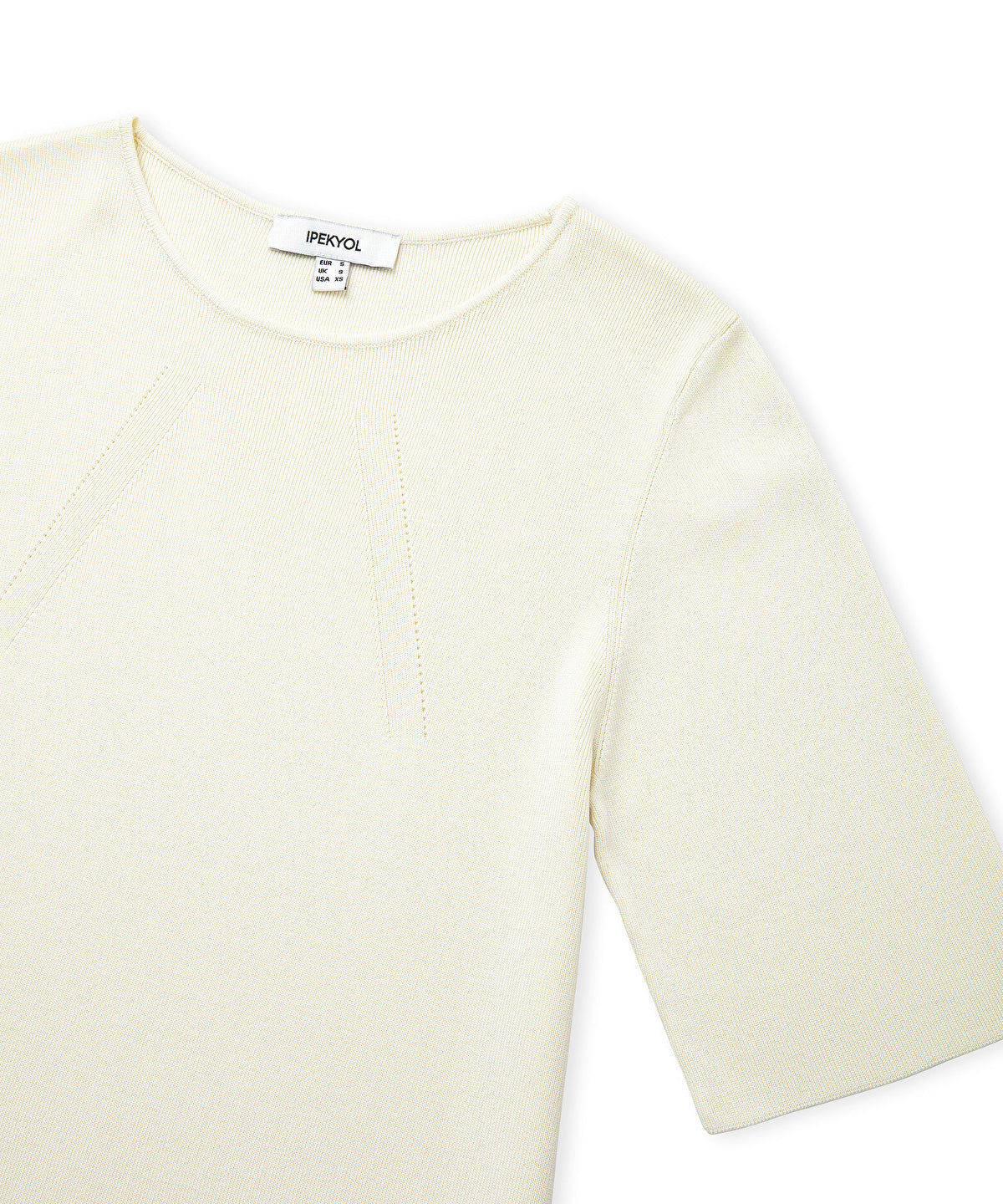 Slim fit knit top