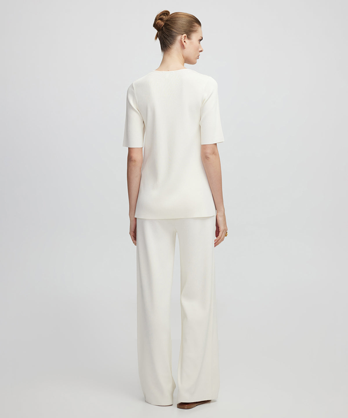 Slim fit knit top