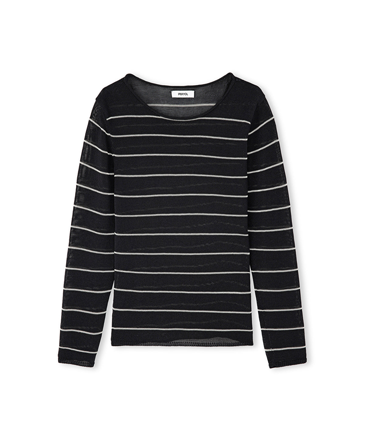Zoomed Striped Knit Sweater