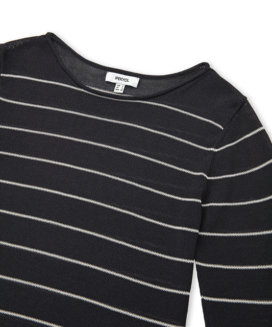 Striped Knit Sweater