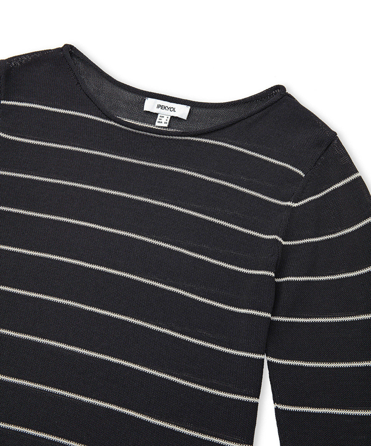 Zoomed Striped Knit Sweater