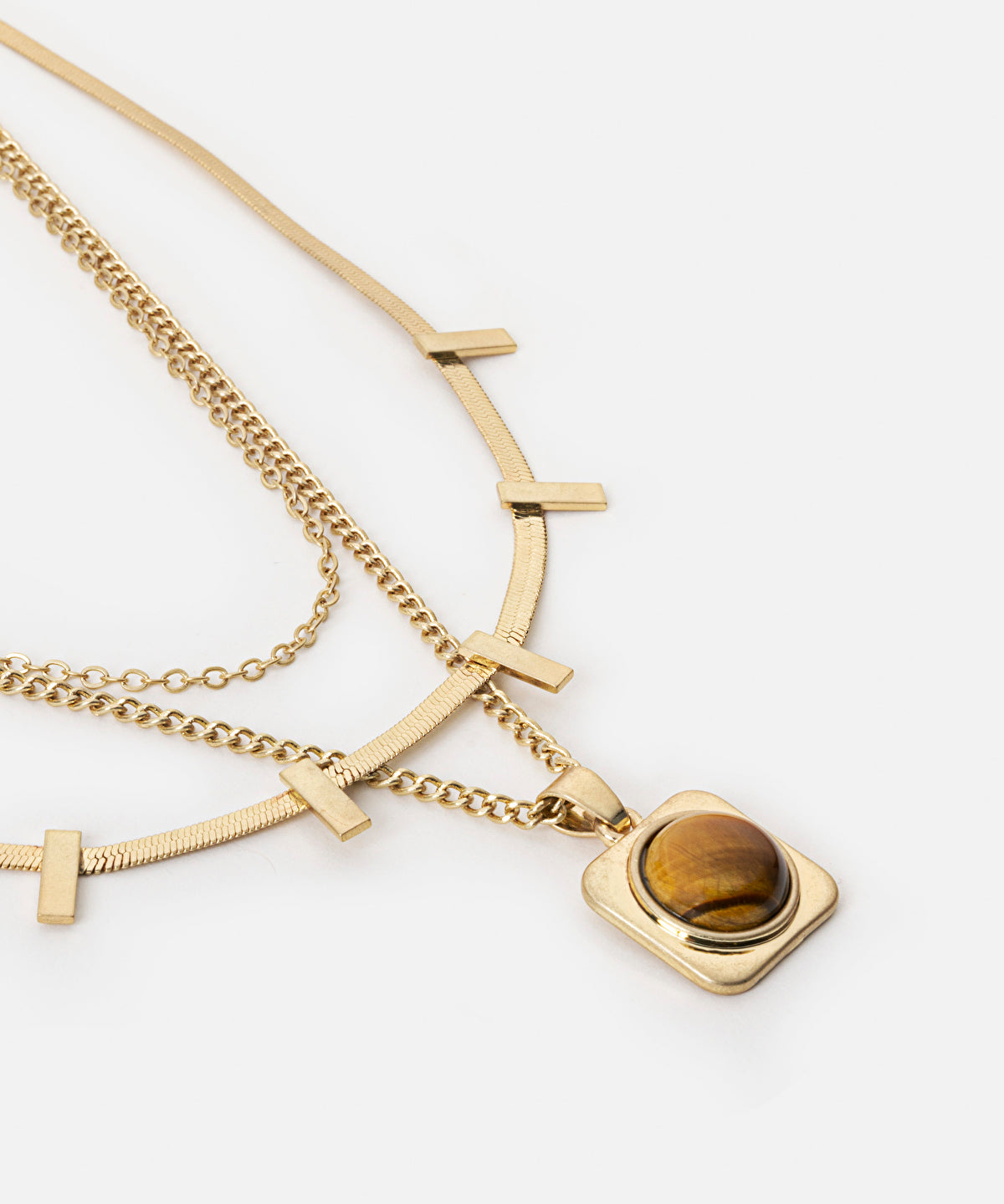 Layered necklace
