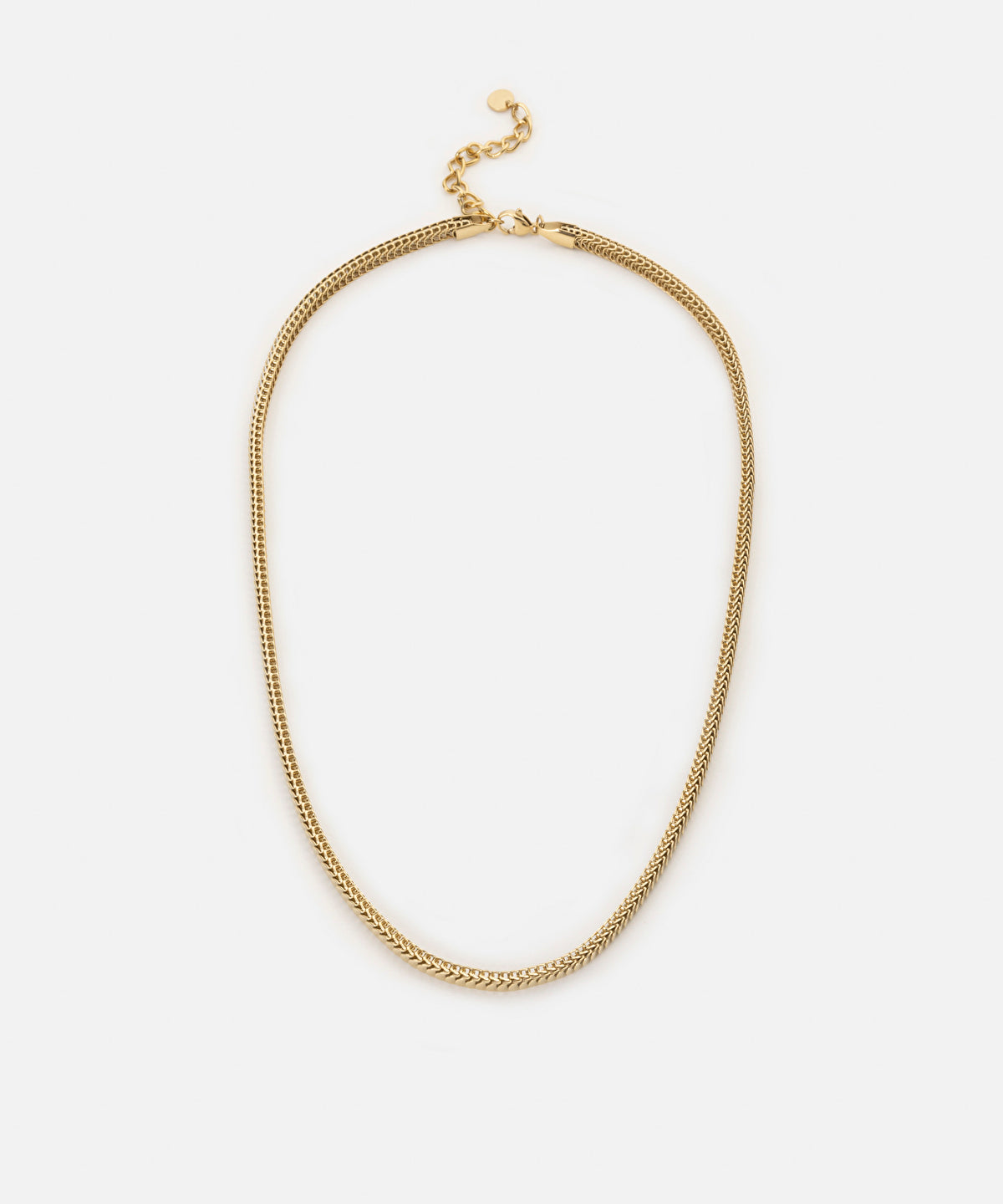 Metal chain necklace