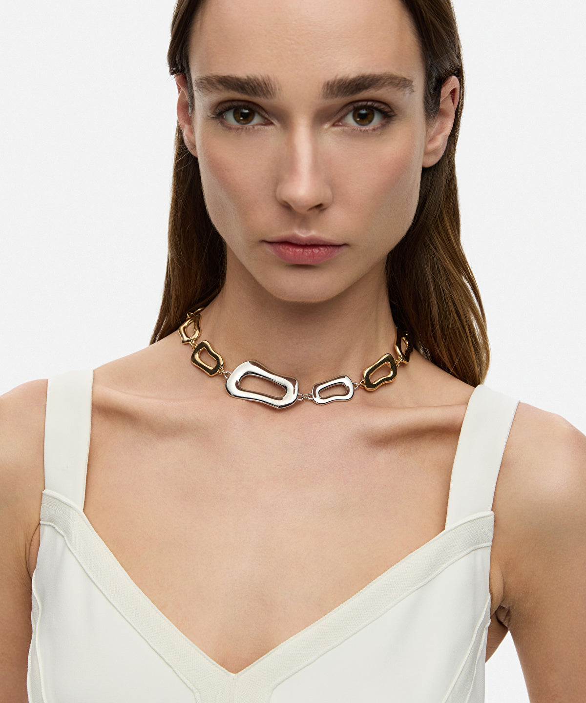 Two-tone necklace