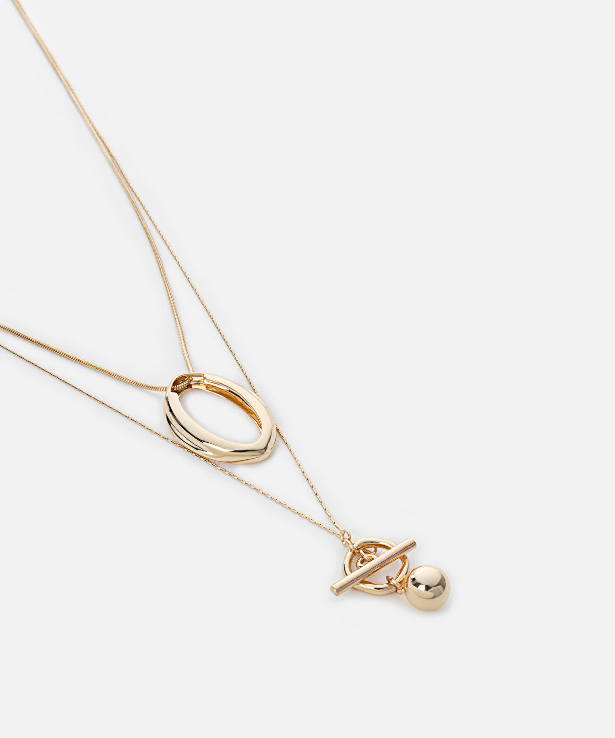 Layered Pendant Necklace