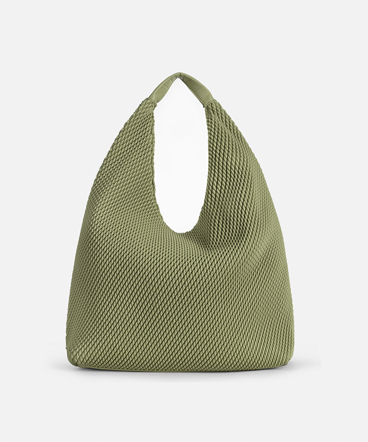 Textured maxi bag