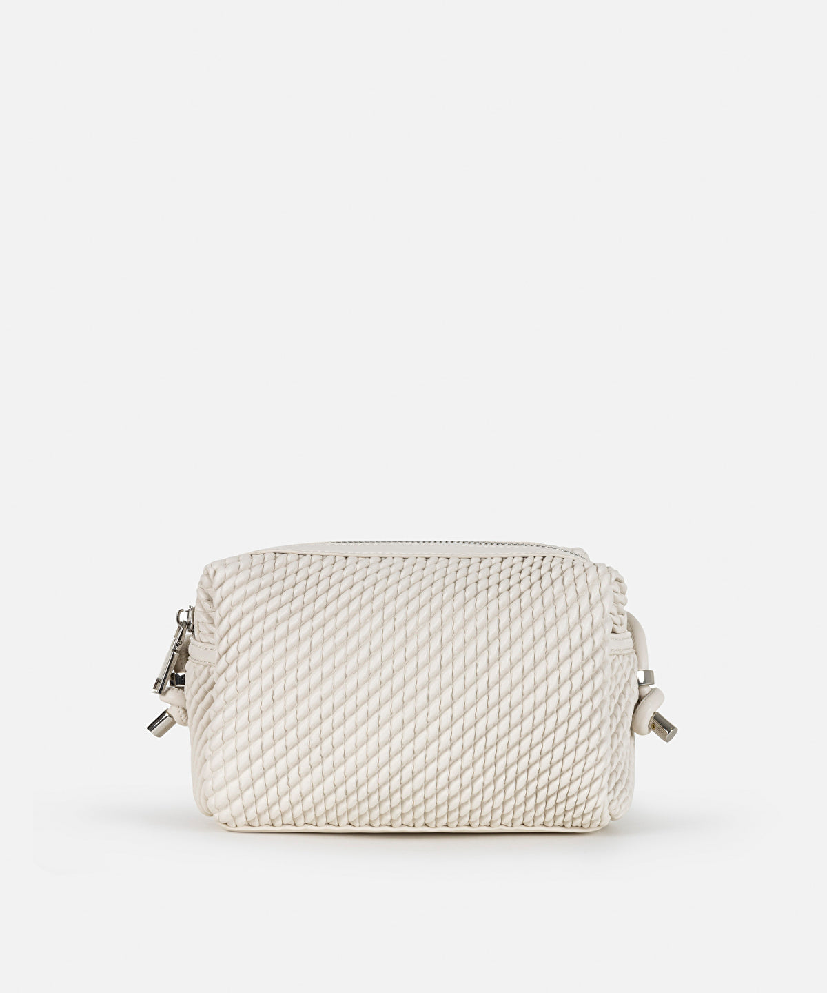 Textured crossbody bag