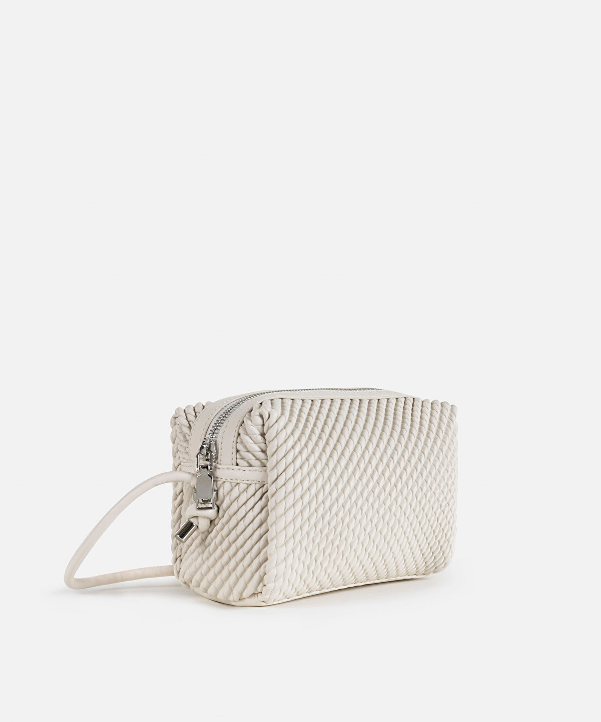 Textured crossbody bag