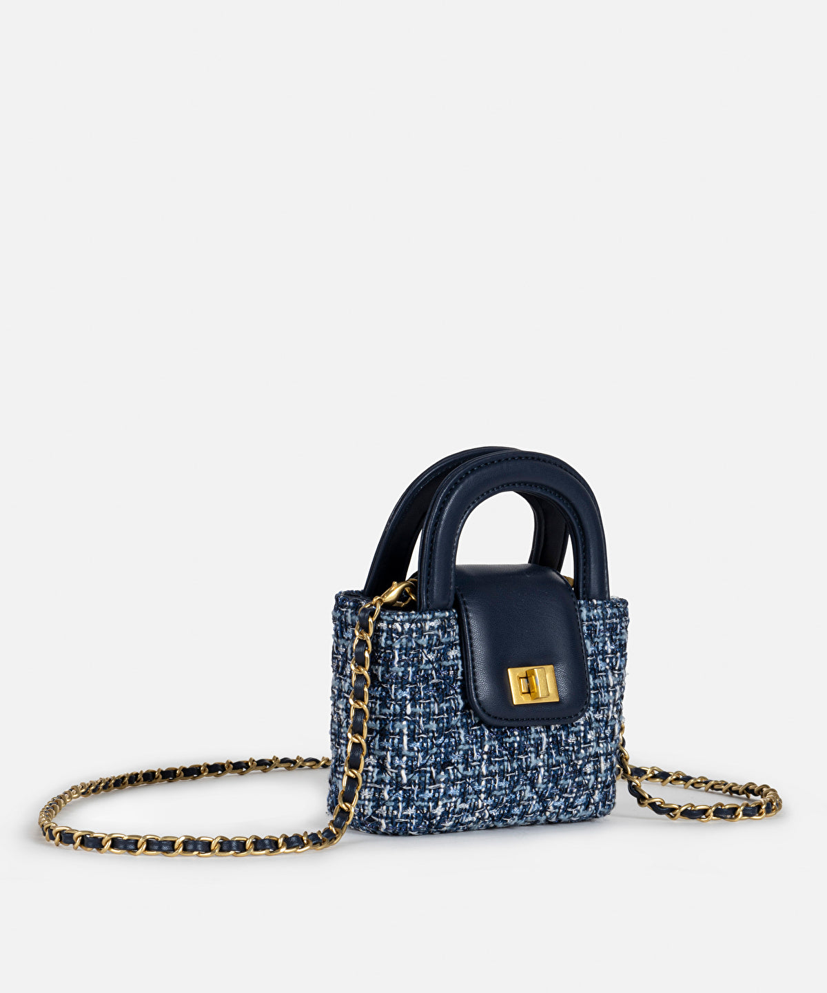 Tweed mini bag
