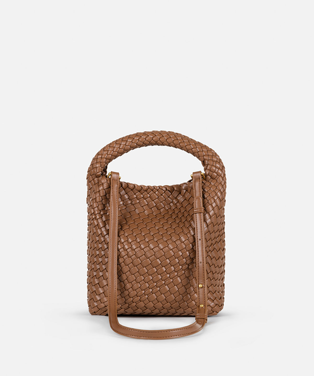 Lattice slouchy small bag