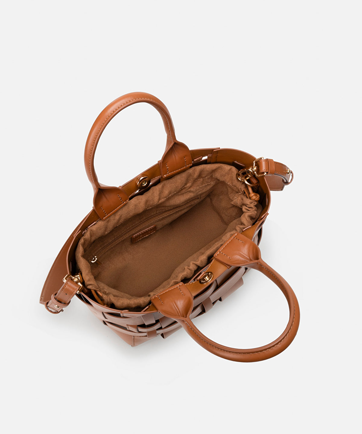 Braided-Effect Bag