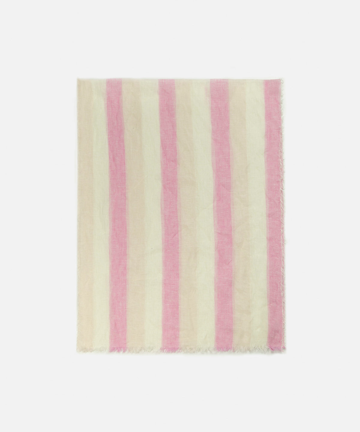 Color Block Linen Shawl