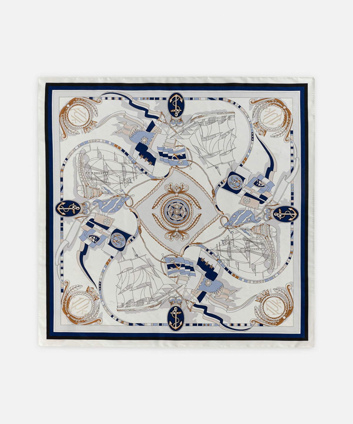 Zoomed Printed Silk Scarf