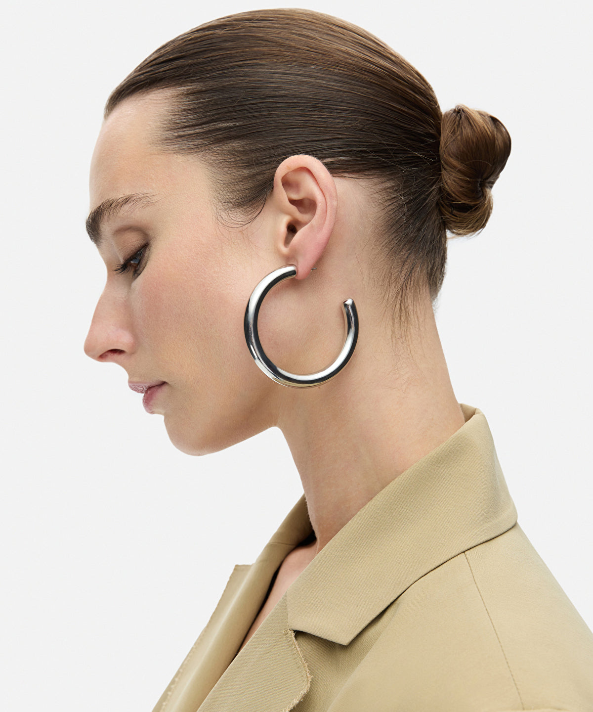 Pack of maxi hoop earrings