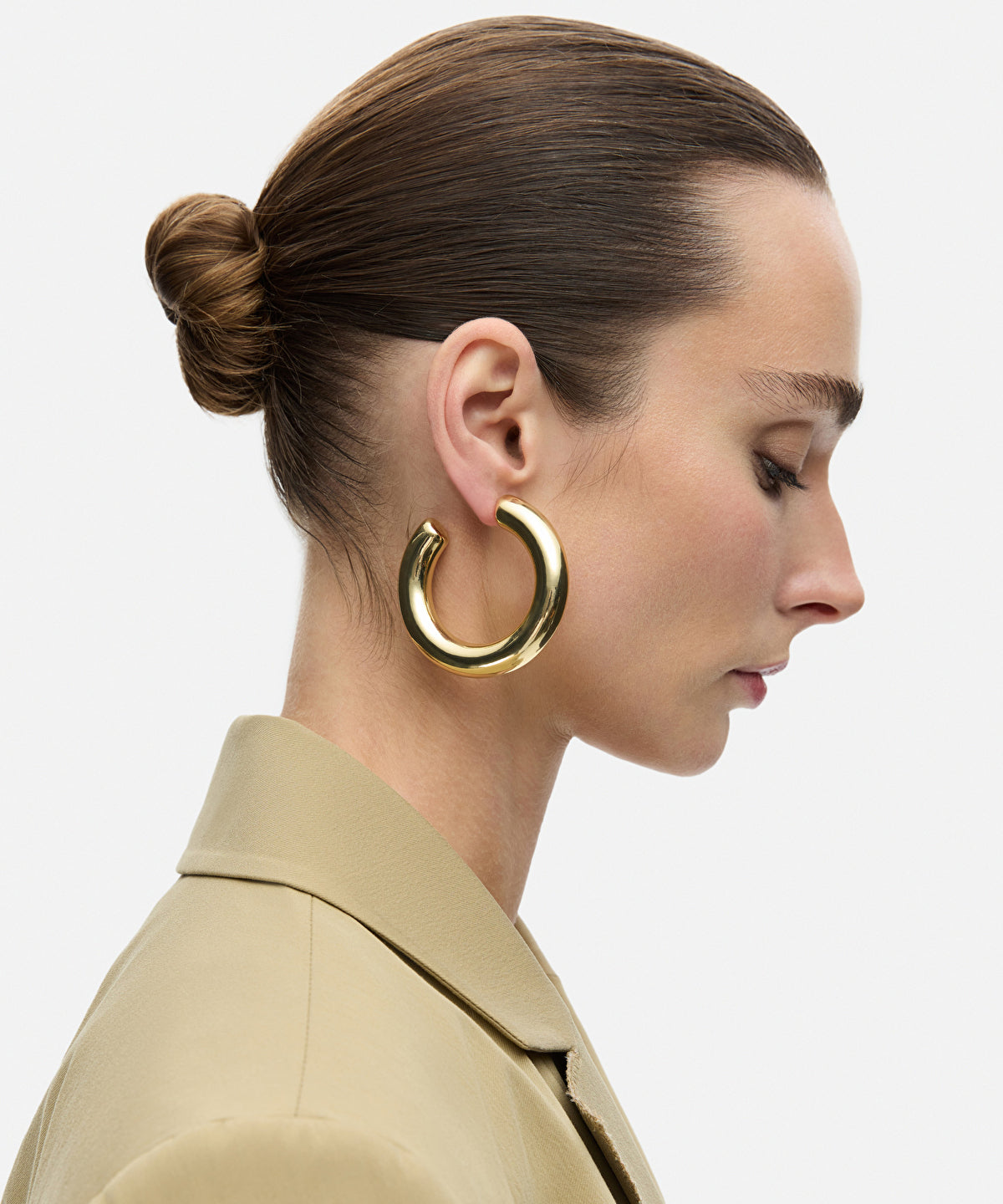 Pack of maxi hoop earrings
