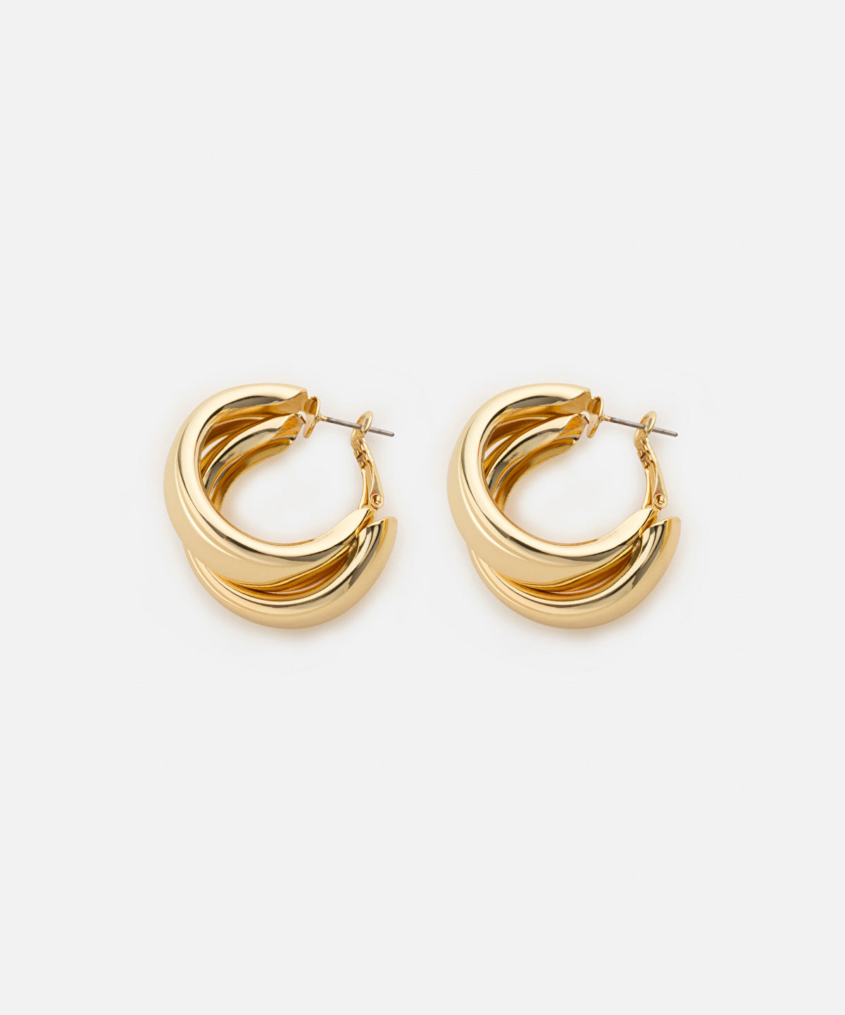Intertwined earrings