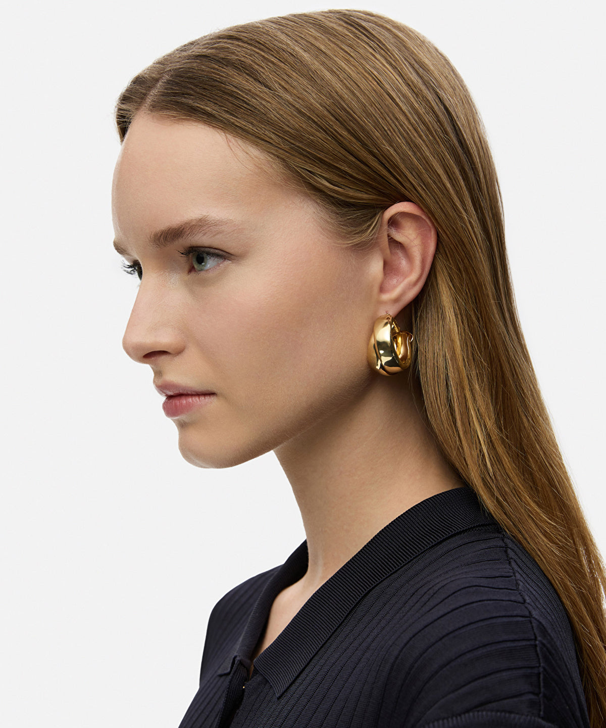 Intertwined earrings