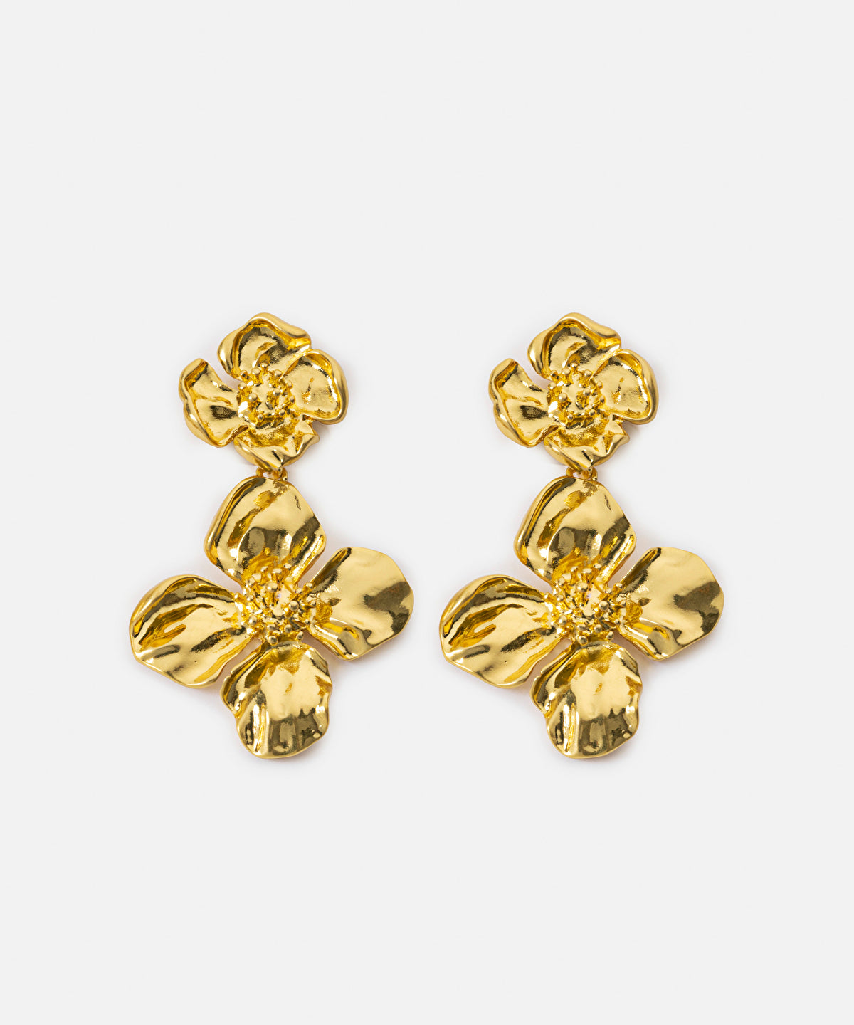 Dangle flower earrings