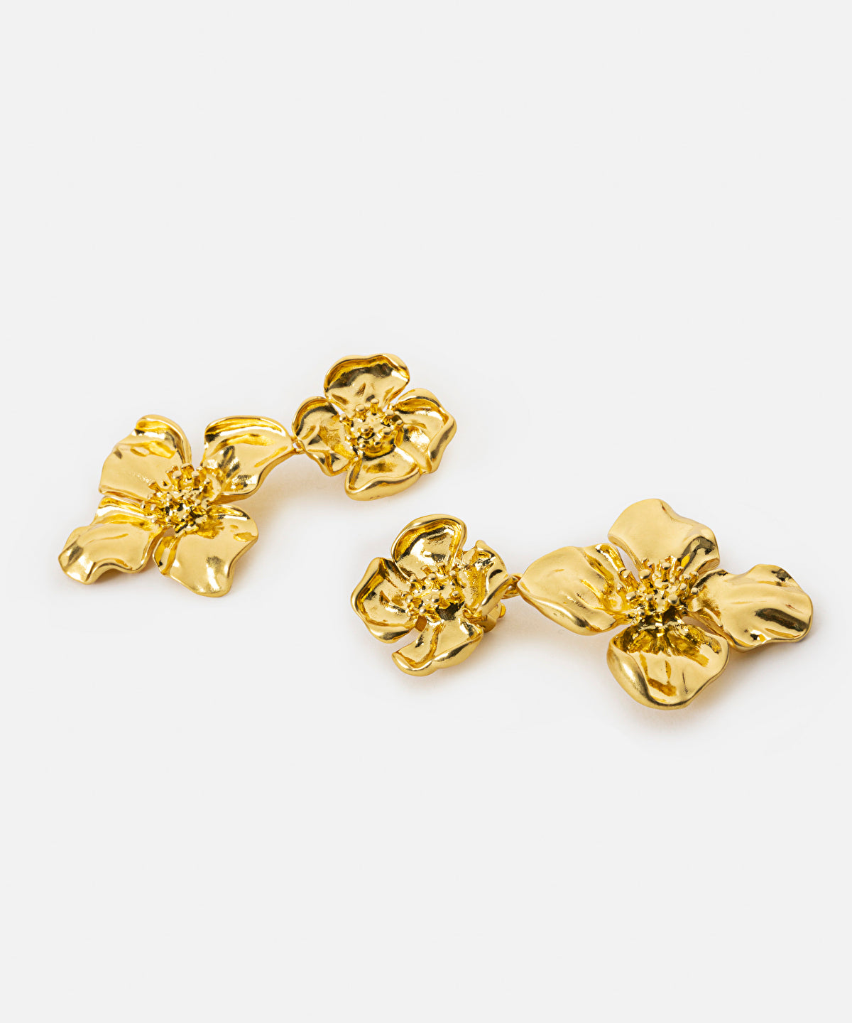 Dangle flower earrings
