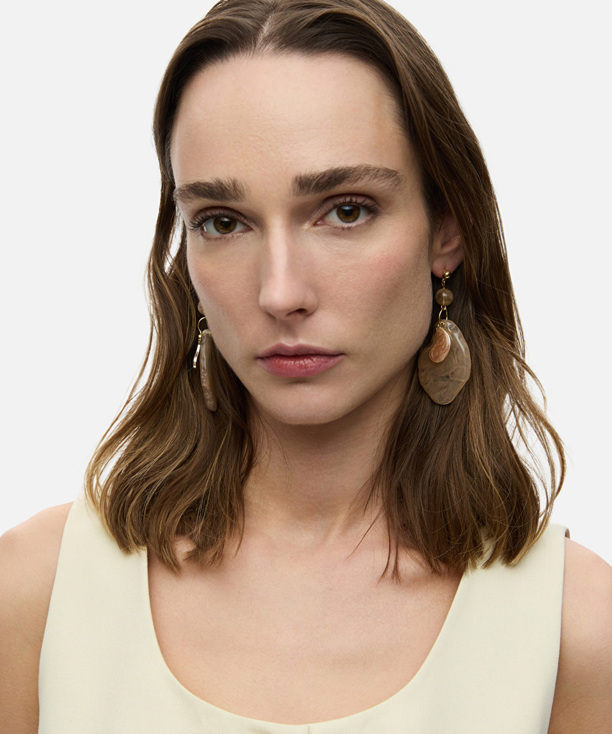 Dangle multi-piece earrings