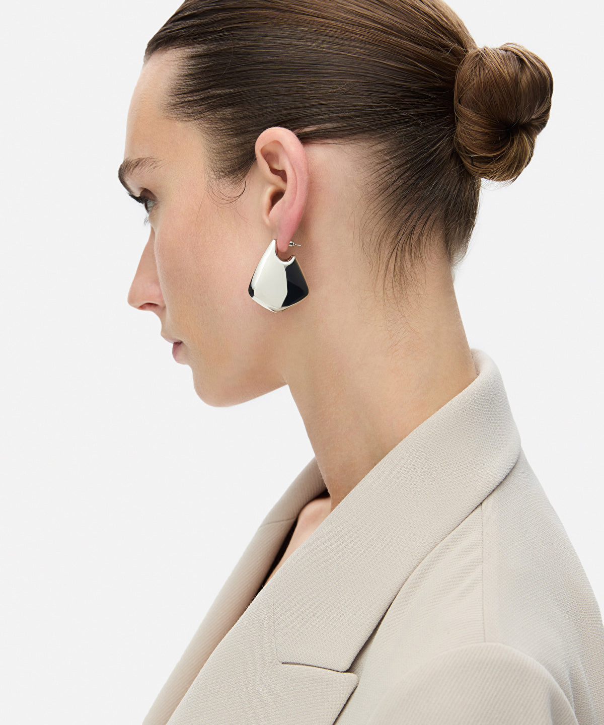 Metal earrings