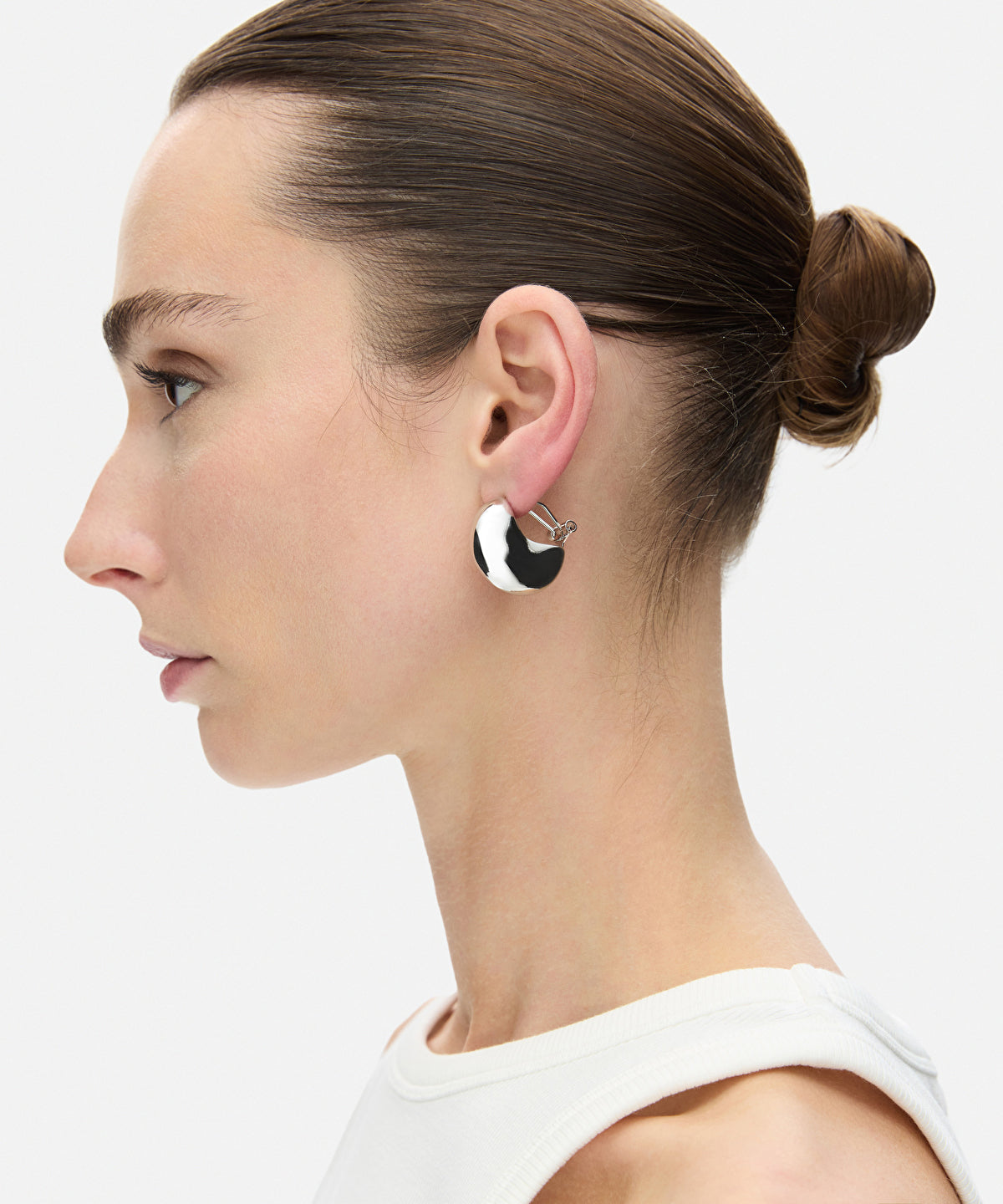 Metal earrings