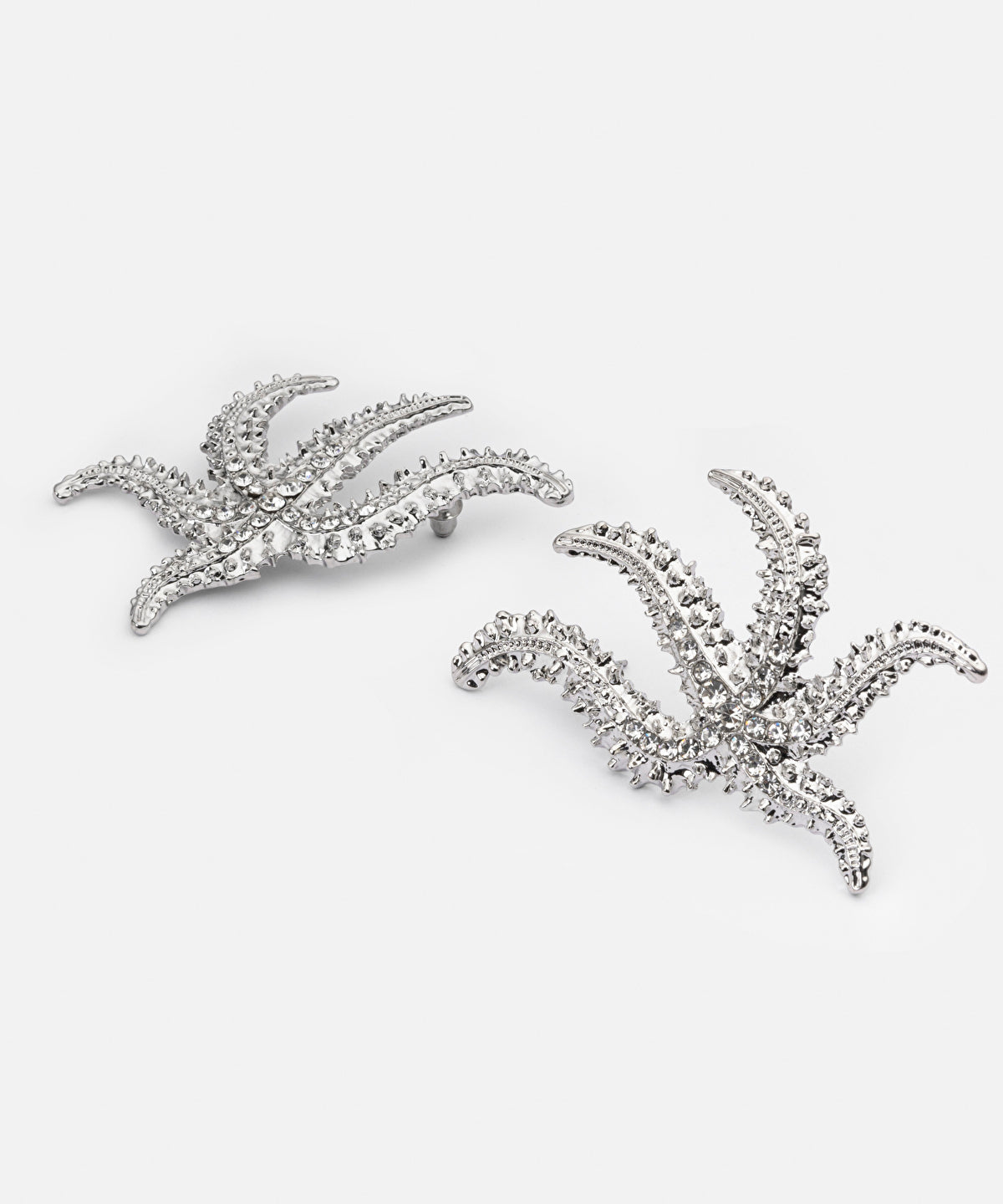 Textured Starfish Earrings