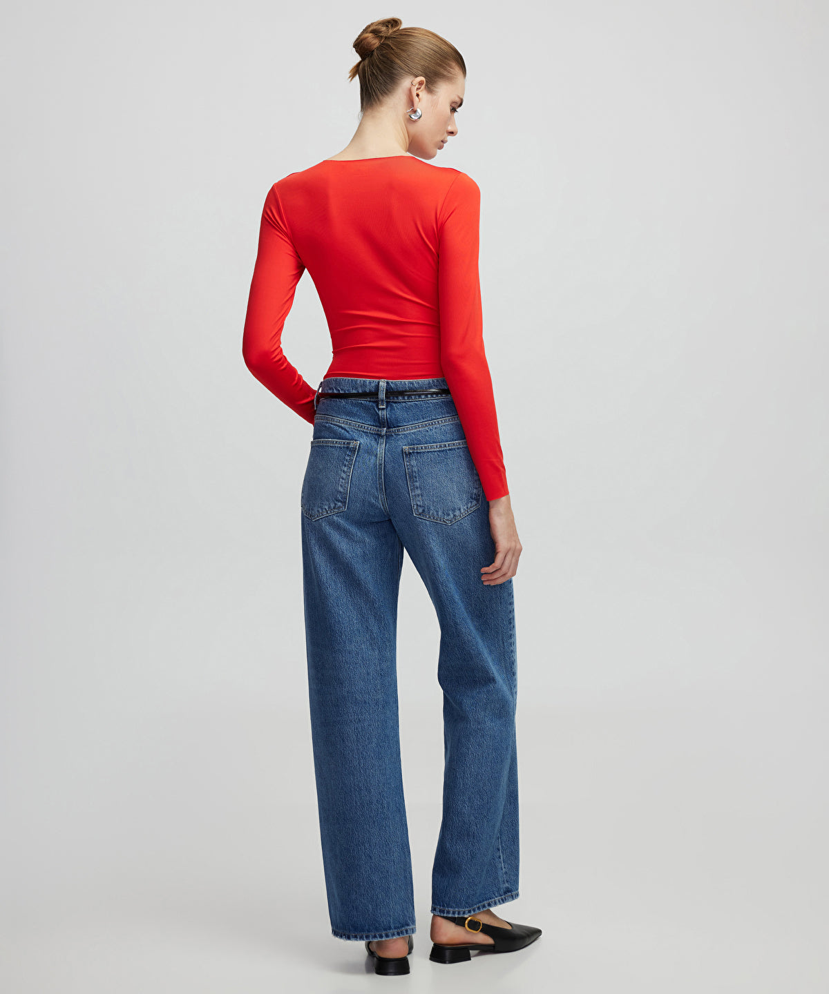 Long-sleeve bodysuit