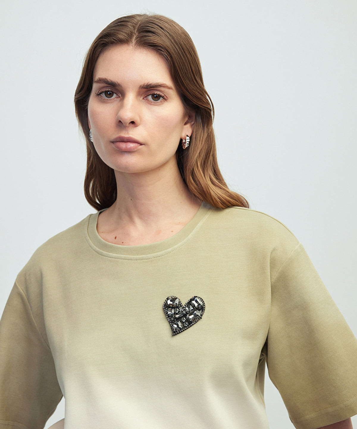 Gradient T-Shirt With Applique