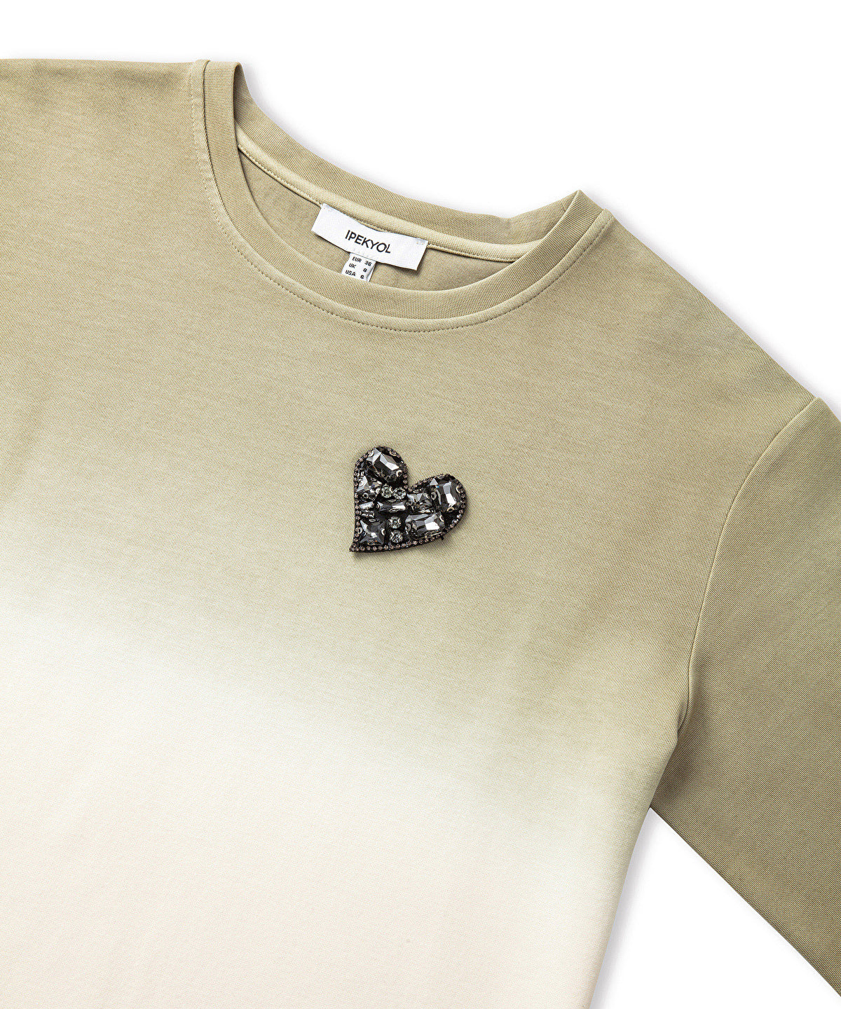 Gradient T-Shirt With Applique